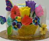 Floral Delight Sprinkle Surprise Cake Kit