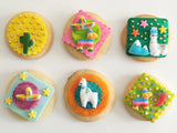 Piñata Party Cookie Kit - 6 Sugar Cookies