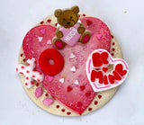 Love Letter Chocolate-y Cookie Kit - 6 sugar cookies