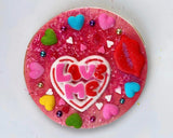 Love Letter Chocolate-y Cookie Kit - 6 sugar cookies