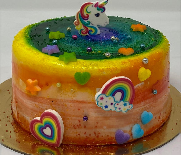 Kit de gâteau - Surprise « Sprinkles » Rêves de licorne