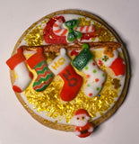 Christmas METALLIC Cookie Kit - 6 Sugar Cookies