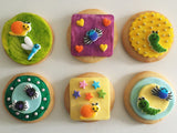 Cute as a Bug Cookie Kit - 6 Sugar Cookies