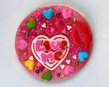 Love Letter Chocolate-y Cookie Kit - 6 sugar cookies